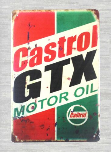 Castrol Oil Gtx - Castrol GTX motor yağı reklamlarının reprodüksiyonları