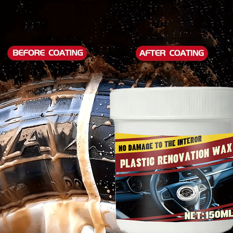 Trim Restorer Plastic - 150G Plastik Yenileme Cilası Kremi Uzun