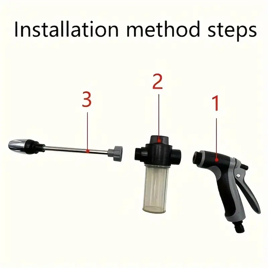 YENİ Araba Yıkama Uzun Saplı Y - Pressure Washer Foam Gun incelemesi ve fiyatı