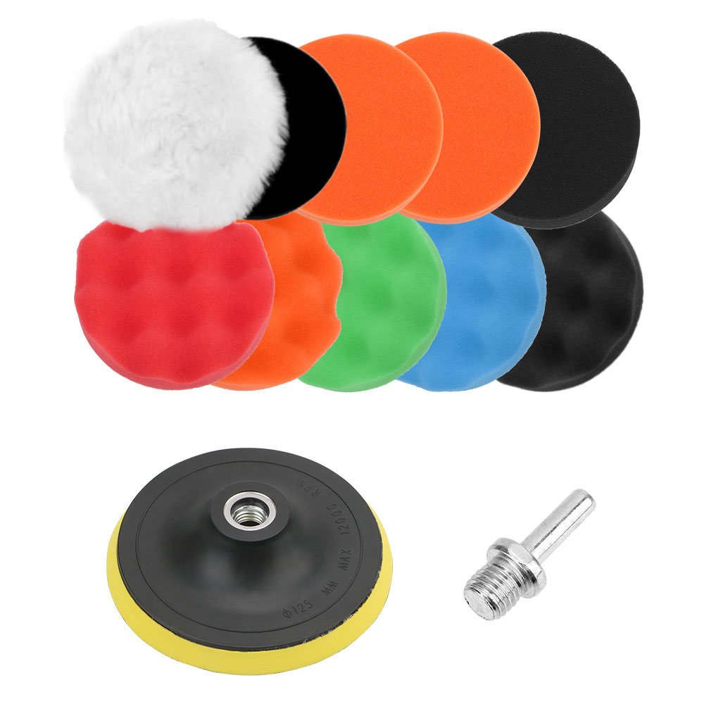 12 adet/set Boya Bakım Pedi Ma - Polish Pad Set Buffer incelemesi ve fiyatı