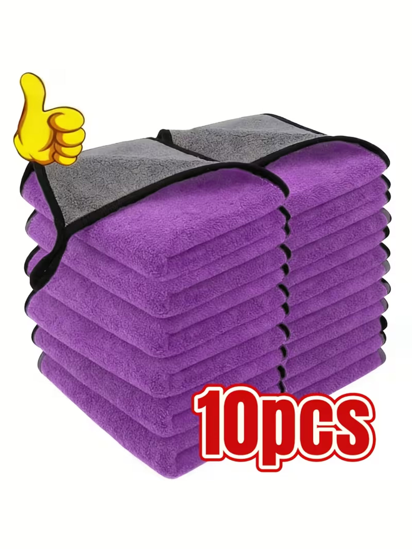 10'lu Paket Çift Taraflı Merca - Microfiber Towel Detailing incelemesi ve fiyatı